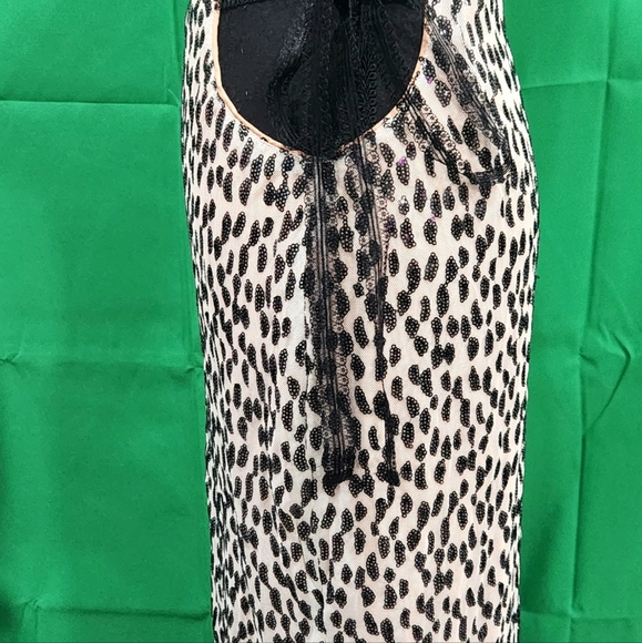 Sequined lace wiggle bodycon strapless dress size large brand new pinup - Picture 9 of 16